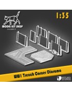 1:35 - WW1 Diorama Tranchy Corner