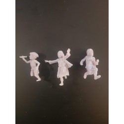 1:35 Serie - WW2 Children playing with a plane