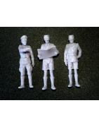 1:35 - WW2 Afrika korps - Erwin Rommel & officers