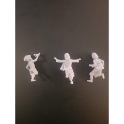 1:35 Serie - WW2 Children playing with a plane