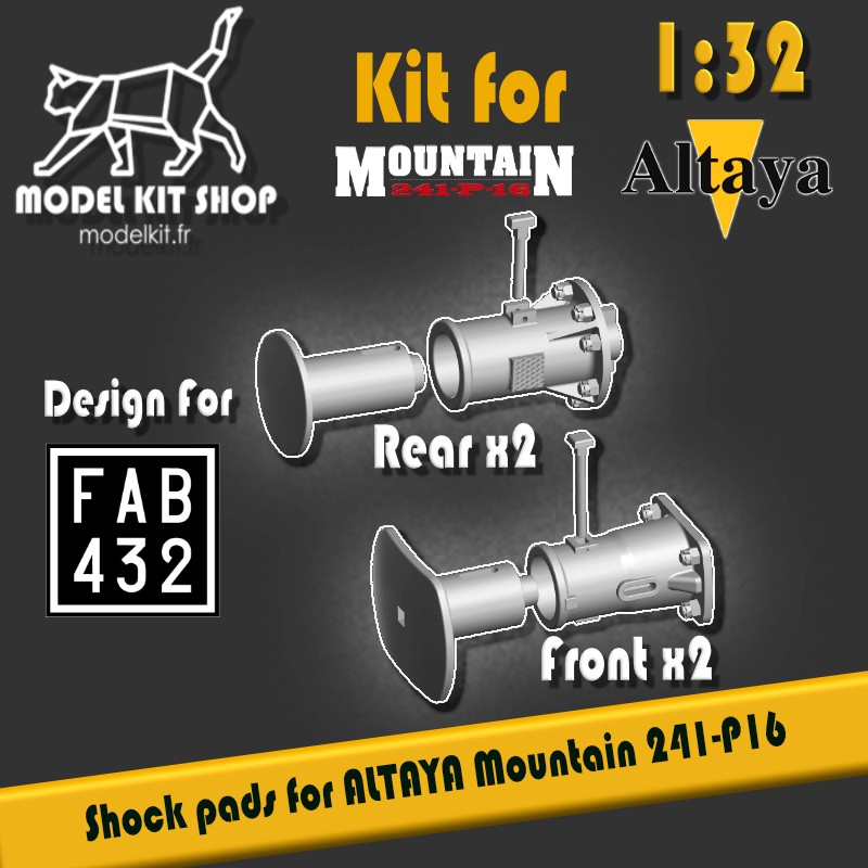 1:32 ALTAYA - Mountain 241-P-16 - Shock absorbers