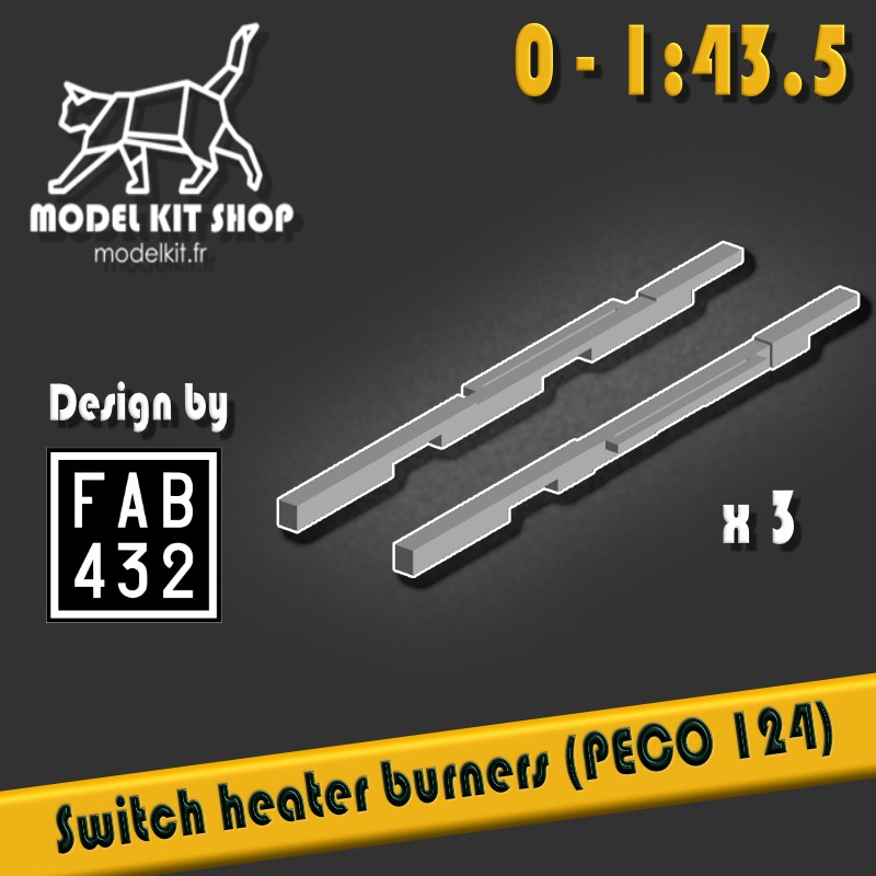 0 (1:43.5) - Brennerheizung für PECO 124 0 (1:43.5) - Brennerheizung für PECO 124