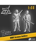 1:35 - WW2 Afrika Korps - Soldados alemanes