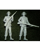 1:35 - WW2 Afrika Korps - Soldats Allemands