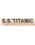 1:1 - Reproducción de Placa de Canoa de Rescate Titanic