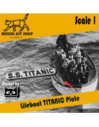 1:1 - Reproducción de Placa de Canoa de Rescate Titanic