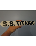 1:1 - Reproduction de Plaque de Canot de Sauvetage du Titanic