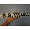 1:1 - Reproduction of Titanic Rescue Canoe Plate