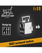 1:32 - Linterna de a bordo SNCF (x 6)