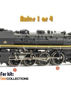 1:32 - locomotora 141-R - Pareja de ruedas (Essieu 1 o 4)