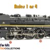 1:32 - Lokomotive 141-R - Paar Speichenräder (Essieu 1 oder 4)
