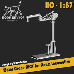 HO (1:87) - SNCF WATER CRANE FOR STEAM LOCOMOTIVE