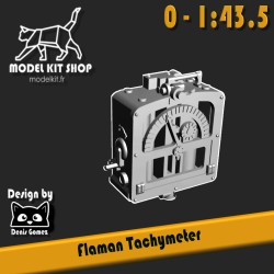 0 (1:43,5) – Lokomotive – Flaman-Drehzahlmesser