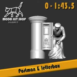 0 (1:43.5) - Postman & mailbox