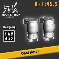 0 (1:43.5) - Coal stoves (x 2)