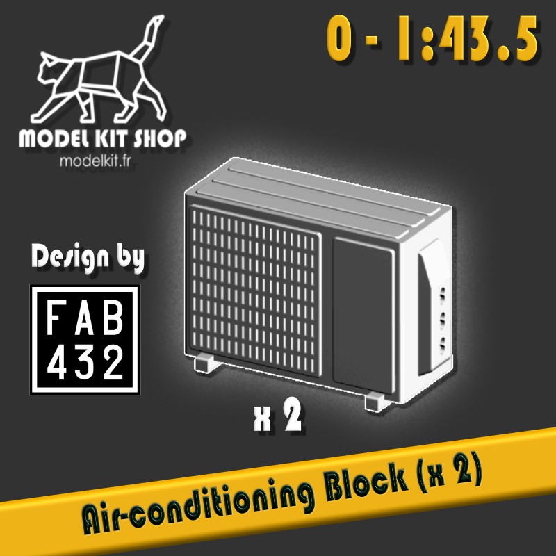 0 (1:43.5) - Air conditioning unit (x 2)