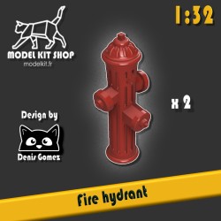 1:32 - Fire hydrant (x 2)