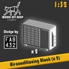 1:32 - Air conditioning unit (x 2)