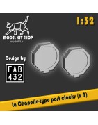 1:32 - 2 relojes de correo La Chapelle