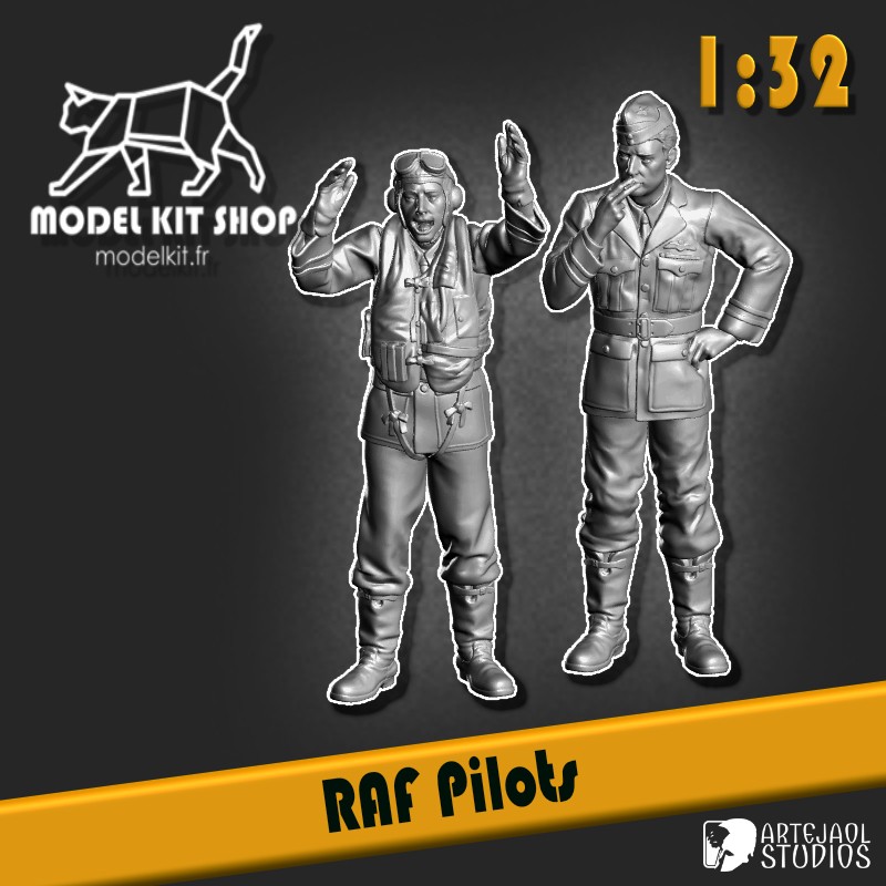 1:32 - WW2 RAF Pilots