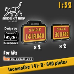 1:32 - Locomotive plates...