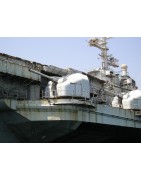 1:400 - FOCH/CLEMENCEAU Aircraft carrier - 100mm cannon model