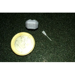 1:400 - FOCH/CLEMENCEAU Aircraft carrier - 100mm cannon model