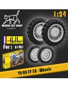 TE-20 / FF30 Ferguson "Petit gris" - Ruedas (81401)