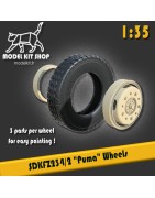 1:35 - SDKFZ 234/2 "Puma" - Ruedas con neumáticos Deka
