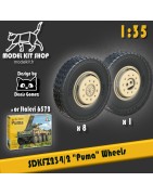 1:35 - SDKFZ 234/2 "Puma" - Ruedas con neumáticos Deka