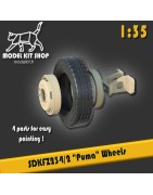 1:35 - SDKFZ 234/2 "Puma" - Ruedas con neumáticos Deka