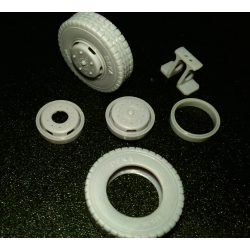 1:35 - SDKFZ 234/2 "Puma" - Wheels with Deka Tires