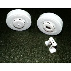 1:35 - SDKFZ 234/2 "Puma" - Wheels with Deka Tires