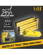 1:35 - SDKFZ 234/2 "Puma" - Caja de municiones para 50mm