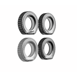 1:35 - SDKFZ 234/2 "Puma" - Ruedas con neumáticos planos o