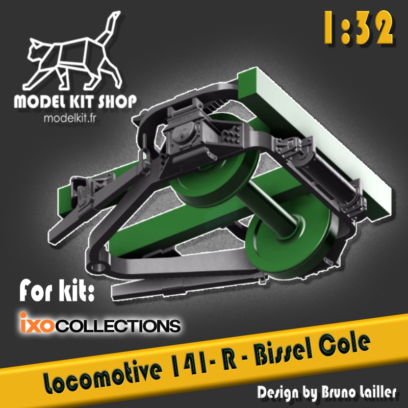 1:32 - Locomotivo 141-R - Bissel Cole