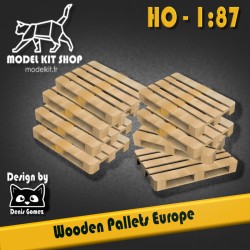 HO (1:87) - Holzpaletten...