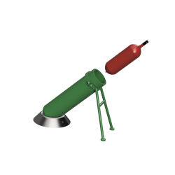 1:35 - Prima Guerra Mondiale - Proiettore a gas inglese