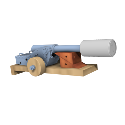 1:35 - WW1 - Gun "Gatard" Mine