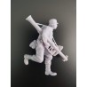 1:35 - WW2 German soldier running with a panzerschreck 1