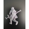 1:35 - WW2 German soldier running with a panzerschreck 1