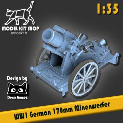 1:35 - WW1 - Minenwerfer 170mm German