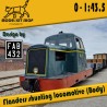 0 (1:43.5) - Locotractor "Flanders" ( Cabin part)