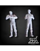 1:35 - WW2 Soldats allemands mangeant