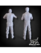 1:35 - WW2 Soldats allemands mangeant