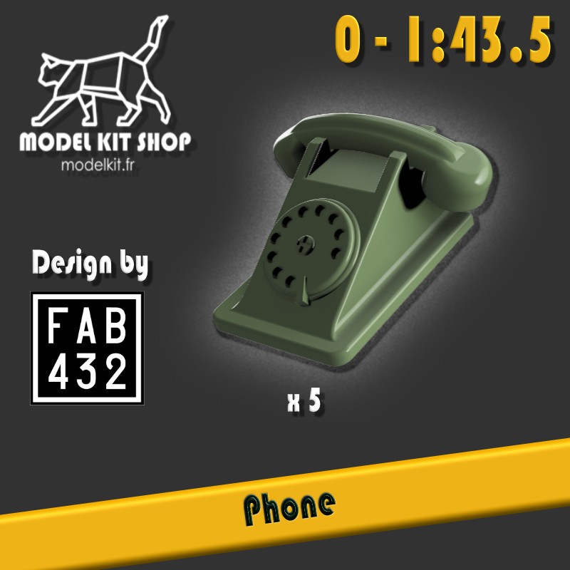 0 (1.43.5) - Telephone (x 5)