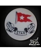 Glass Dessous - White Star Line - Titanic