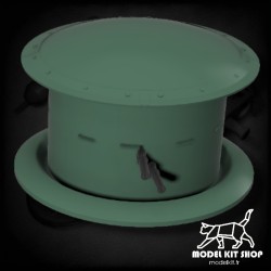 1:72 - WW1 Modello 1899 Tornio Mitra - Fort de Douaumont