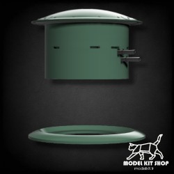 1:72 - WW1 Tourelle Mitrailleuse modèle 1899 - Fort de