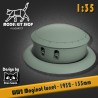 1:35 - WW2 - Maginot Line - 135mm turret type 1932